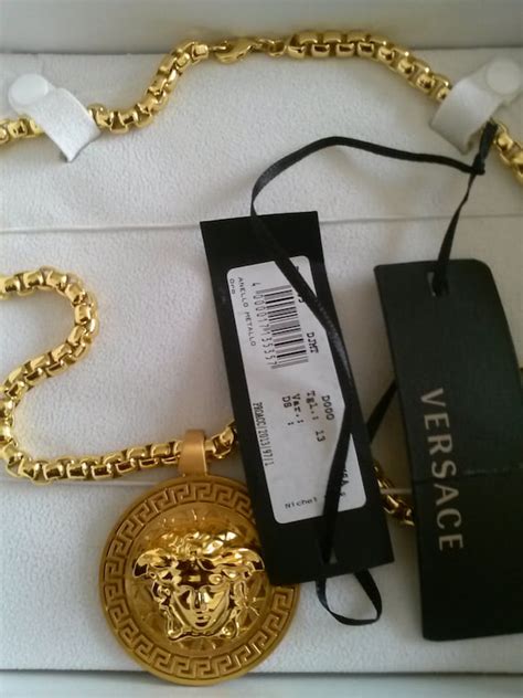 versace chain collection|authentic versace jewelry.